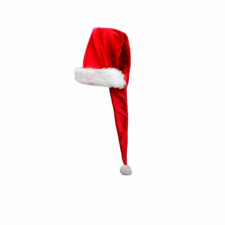 Gorro Do Noel Veludo Longo