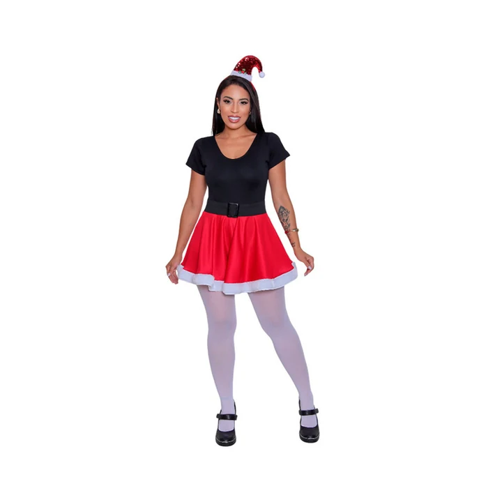 Saia Mamãe Noel Adulto